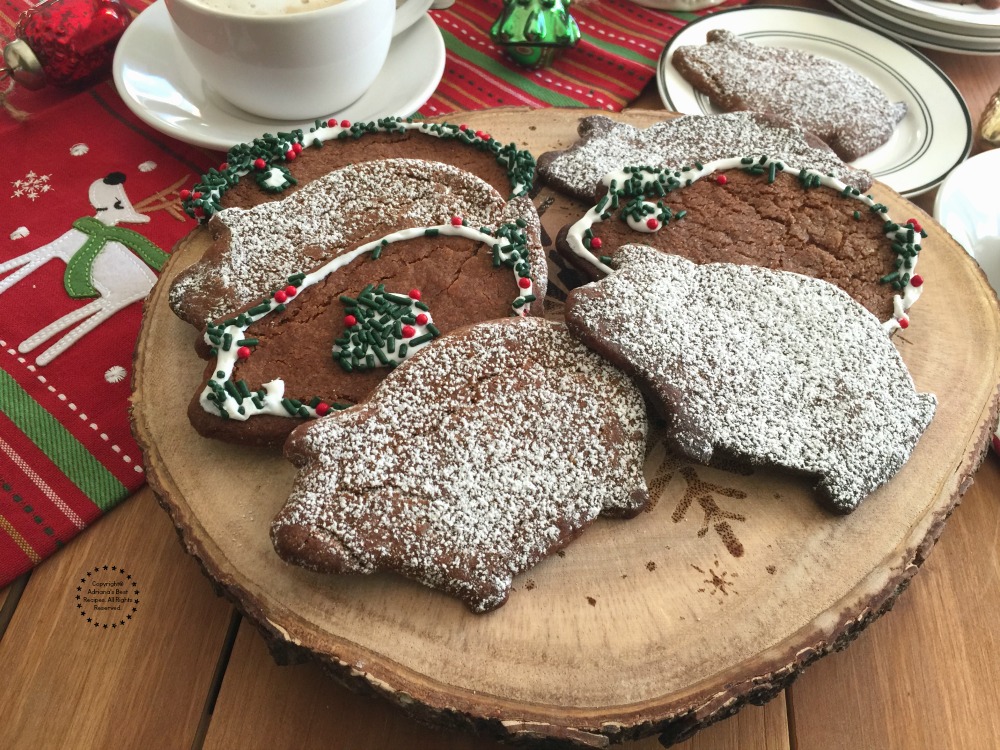 Mexican Piloncillo Ginger Cookies for the holidays