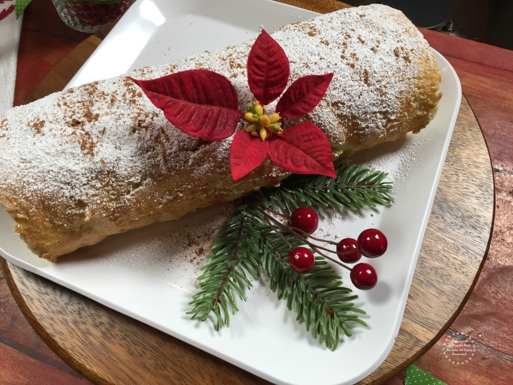 El Niño Envuelto es una receta inspirada en el postre de la cocina española llamado Brazo de Gitano