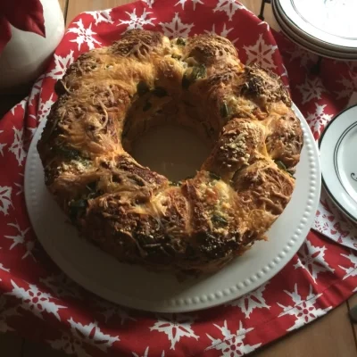 Esta Rosca de Pan a la Mexicana es un platillo estelar para la cena de Navidad