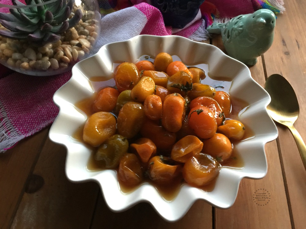 Naranjas Chinas Confitadas con Panal