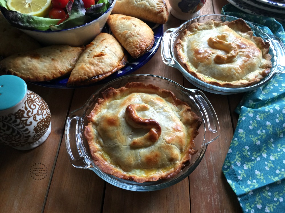 Pay de salmón utilizando los mismos ingredientes de las empanadas