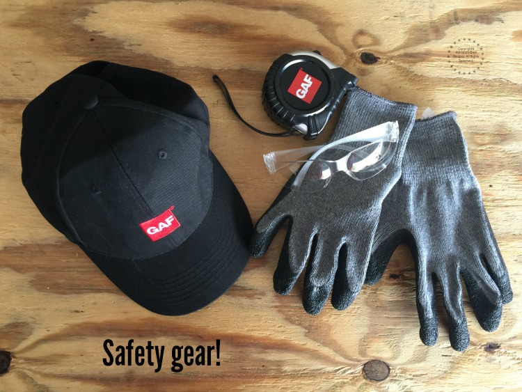  Safety gear such as gloves and glasses are a must have
