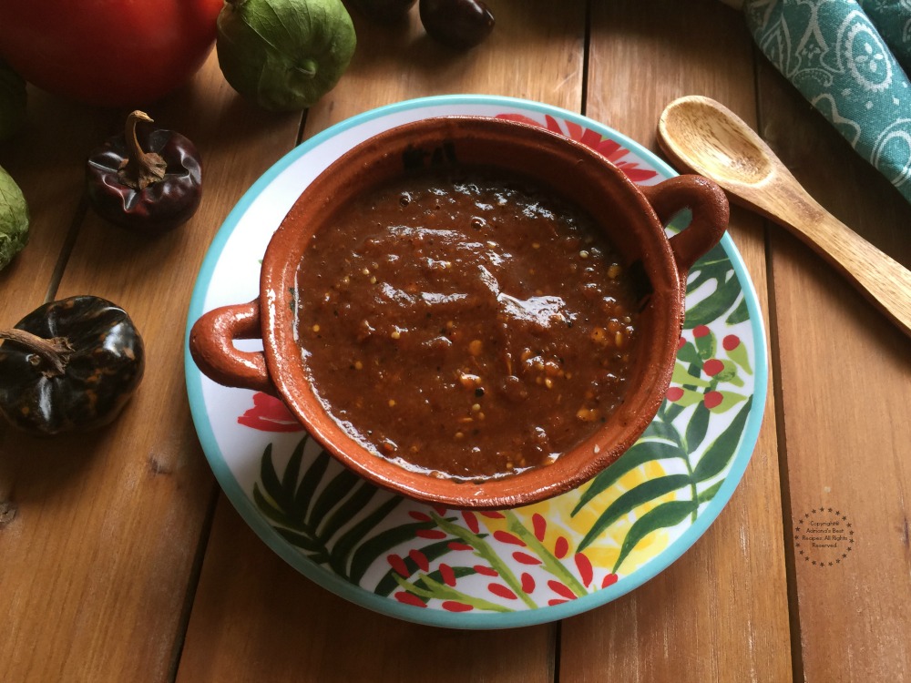 Salsa Taquera de Chile Cascabel - Adriana's Best Recipes