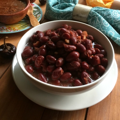 Receta para preparar los Frijoles Cargamanto Rojos