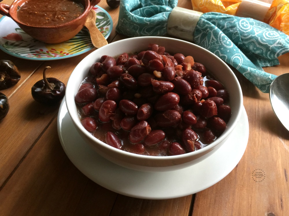 Receta para preparar los Frijoles Cargamanto Rojos