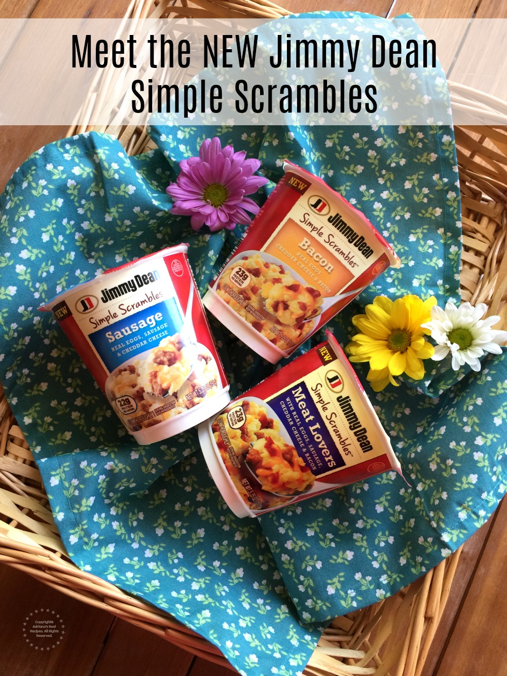 Meet the NEW Jimmy Dean Simple Scrambles Available at Walmart