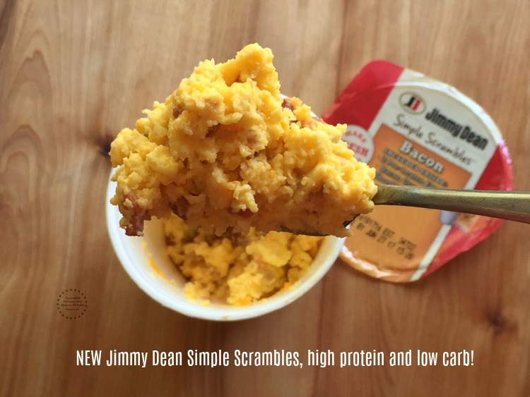 NEW Jimmy Dean Simple Scrambles high protein and low carb