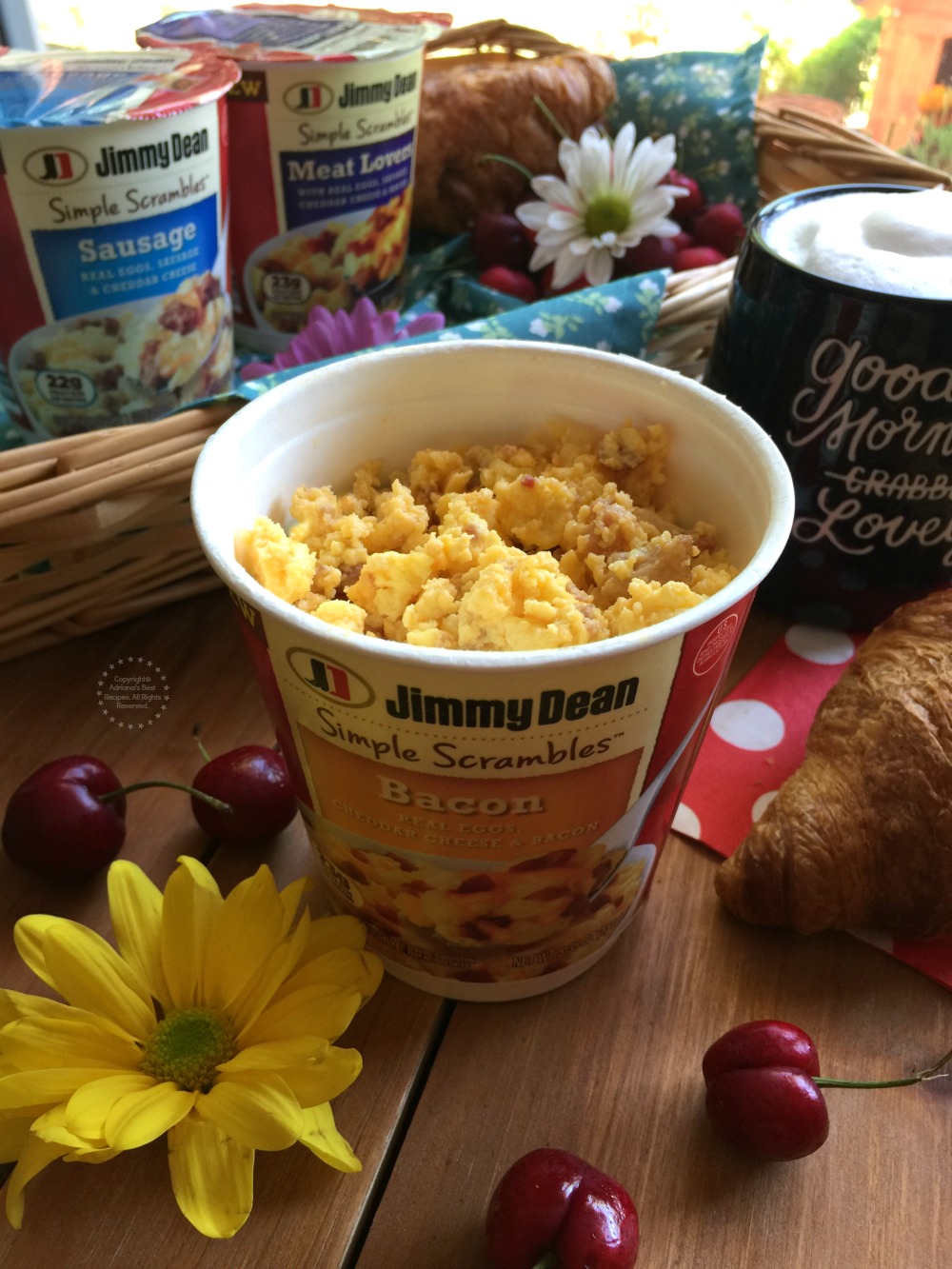 The NEW Jimmy Dean Simple Scrambles are the perfect solution for those days when there is no time to prepare a yummy breakfast fast without complications