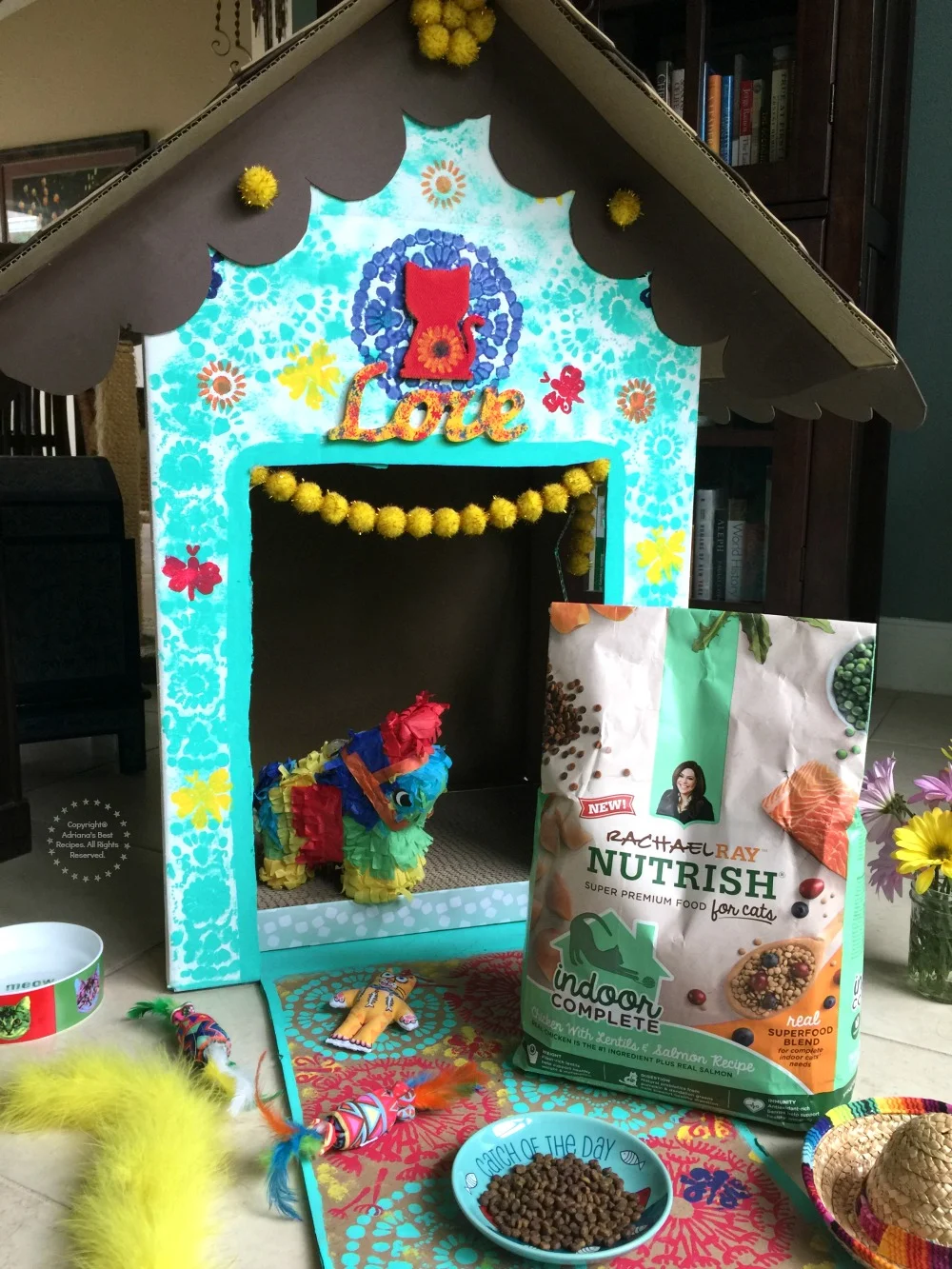 A fun DIY for an indoor cat playhouse A fun DIY for an indoor cat playhouse