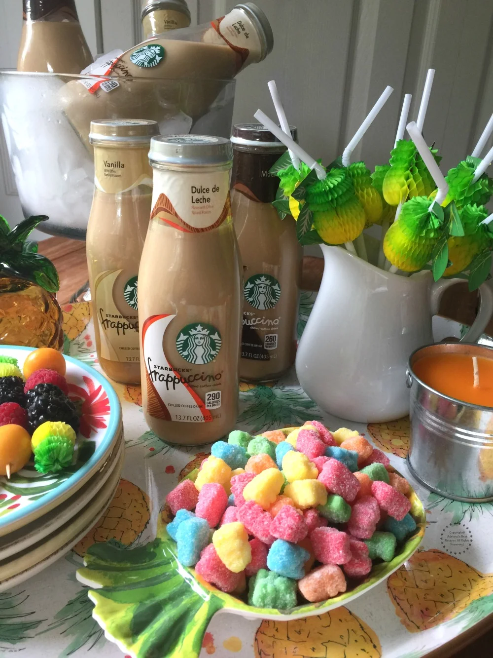 Who doesn't love a tasty cold coffee drink in the afternoon paired with yummy treats Who doesn't love a tasty cold coffee drink in the afternoon paired with yummy treats