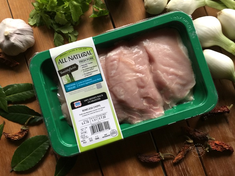 Using Smithfield All Natural Boneless Pork Chops for making Arabian Tacos or Tacos Arabes