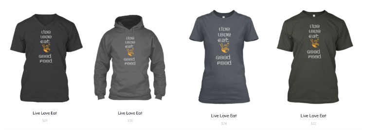Live Love Eat Collection