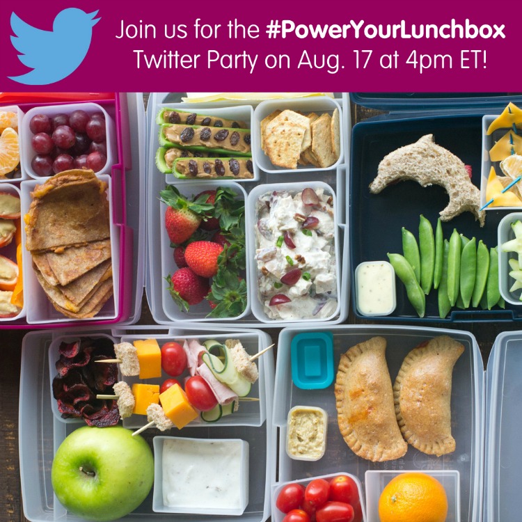 Acompáñanos en el PowerYourLunchbox Twitter Party