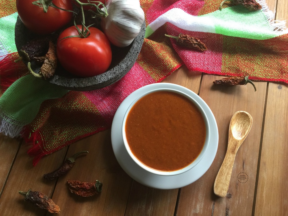 Tasty chipotle salsa ready in few minutes