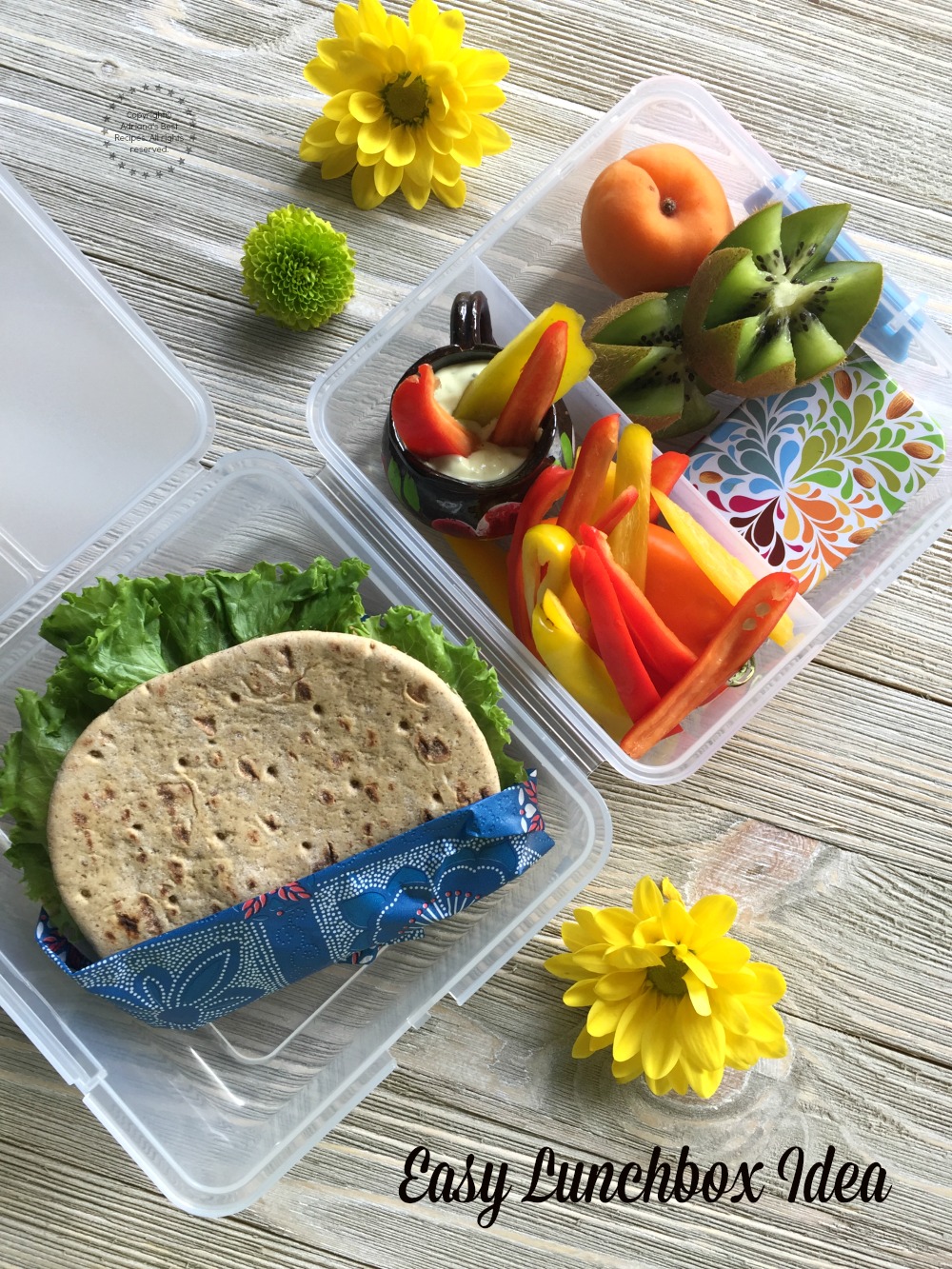This back to school season we are proposing an easy lunchbox idea for powering our lunchbox and taking the pledge for packing a healthier yummy lunch