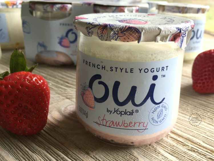 Me encantó Oui by Yoplait de fresa