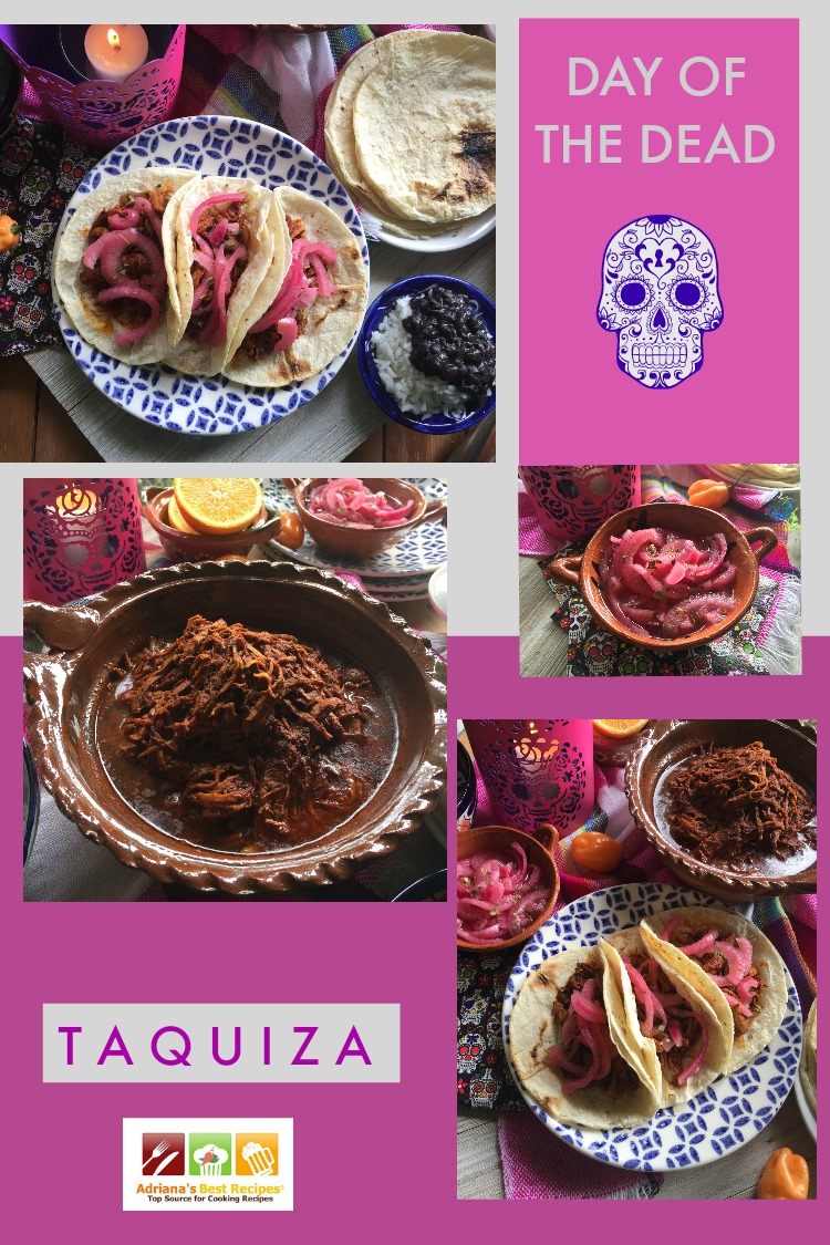 Yucatan Pork Loin Pibil Feast for a Day of the Dead Taquiza