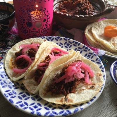 Puerco Pibil Estilo Yucatán para la Taquiza del Día de Muertos