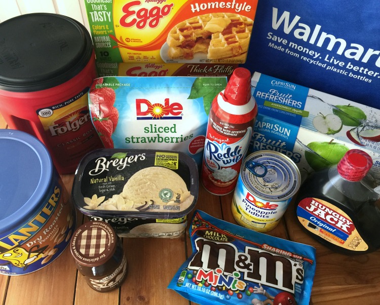 Find all the ingredients for your own Waffle Bar at Walmart