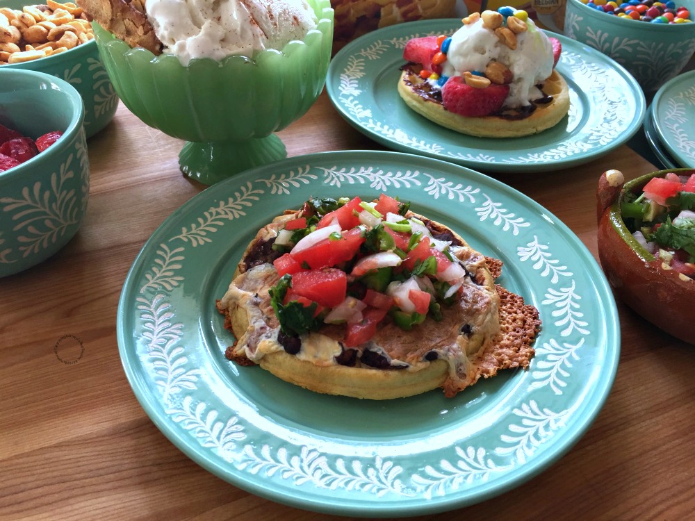 This Waffle Breakfast Dinner at the Martin's