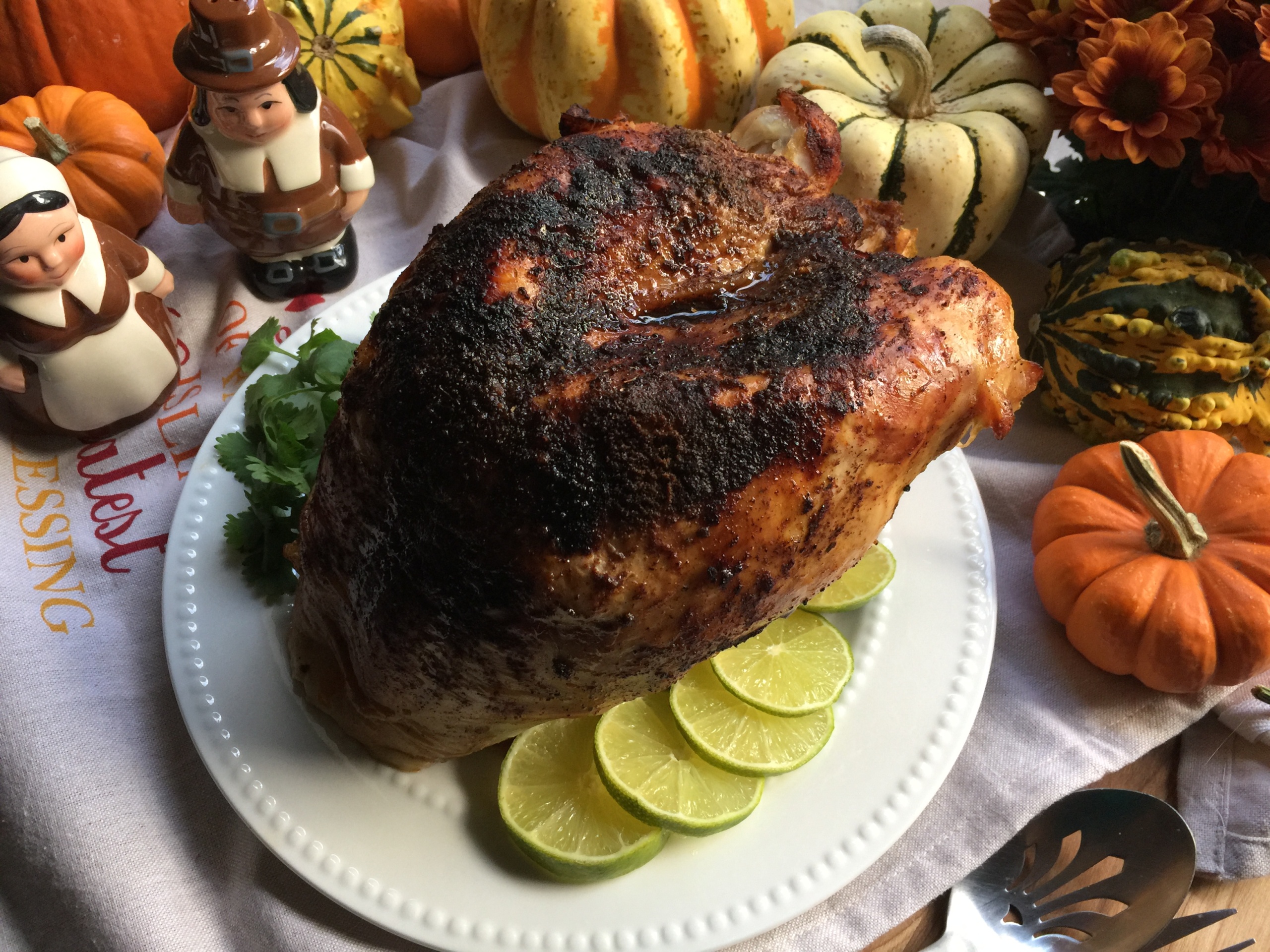 Pavo al estilo latino para el Thanksgiving