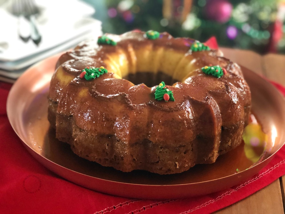 Individual Impossible Bundt Cakes or Chocoflan: Spicy Mexican Hot Chocolate  Flan-Cakes