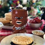 Mexican Hot Cocoa and the Galactic Pancake Ice Cream Sandwiches for a Star Wars Inspired Feast