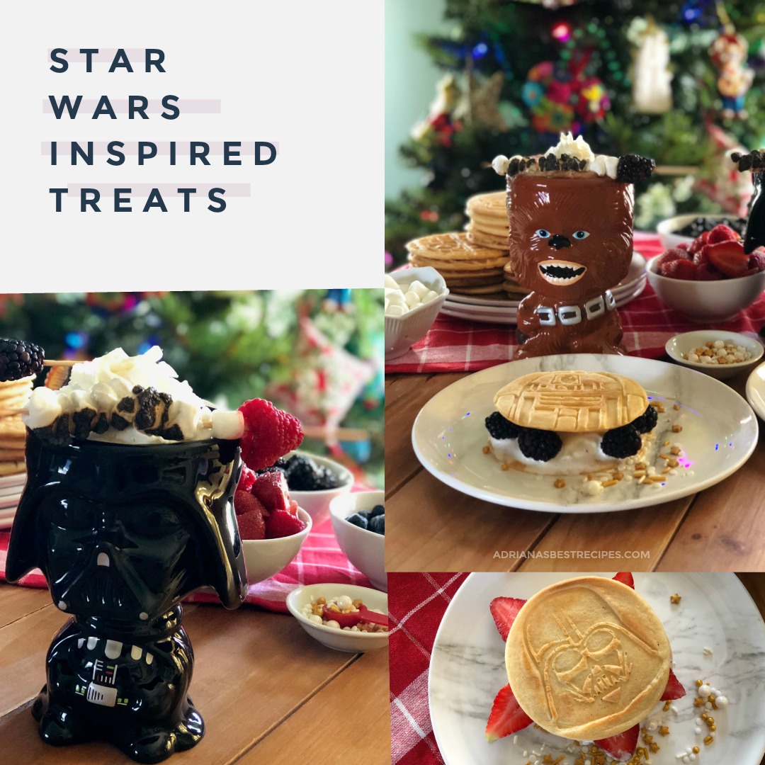 Star Wars Inspired Treats include Mexican Hot Cocoa and Pancake Ice Cream Sandwiches