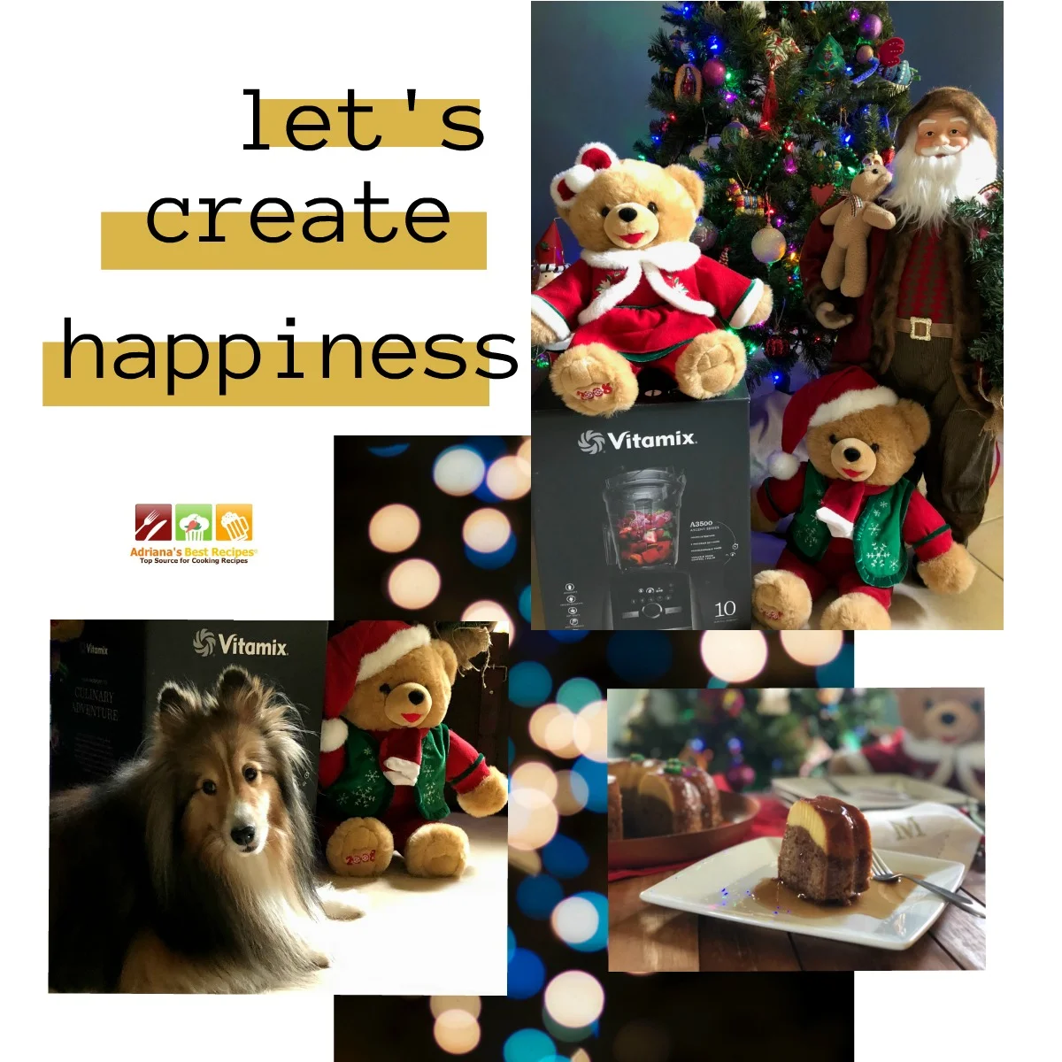 This holiday season let's create happiness that will last year round