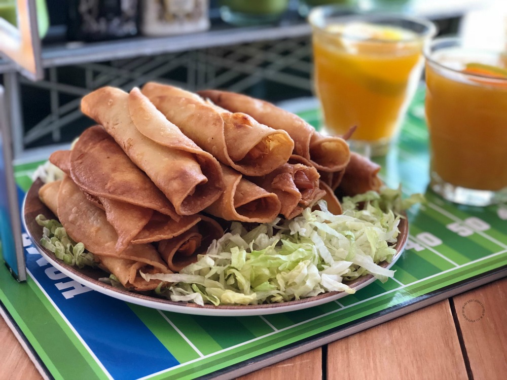 Crispy Chicken Taquitos