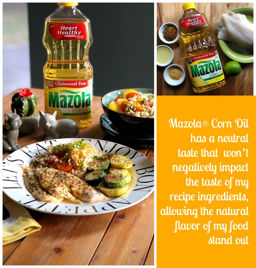 El aceite de maíz Mazola® Corn Oil  tiene un sabor neutro 