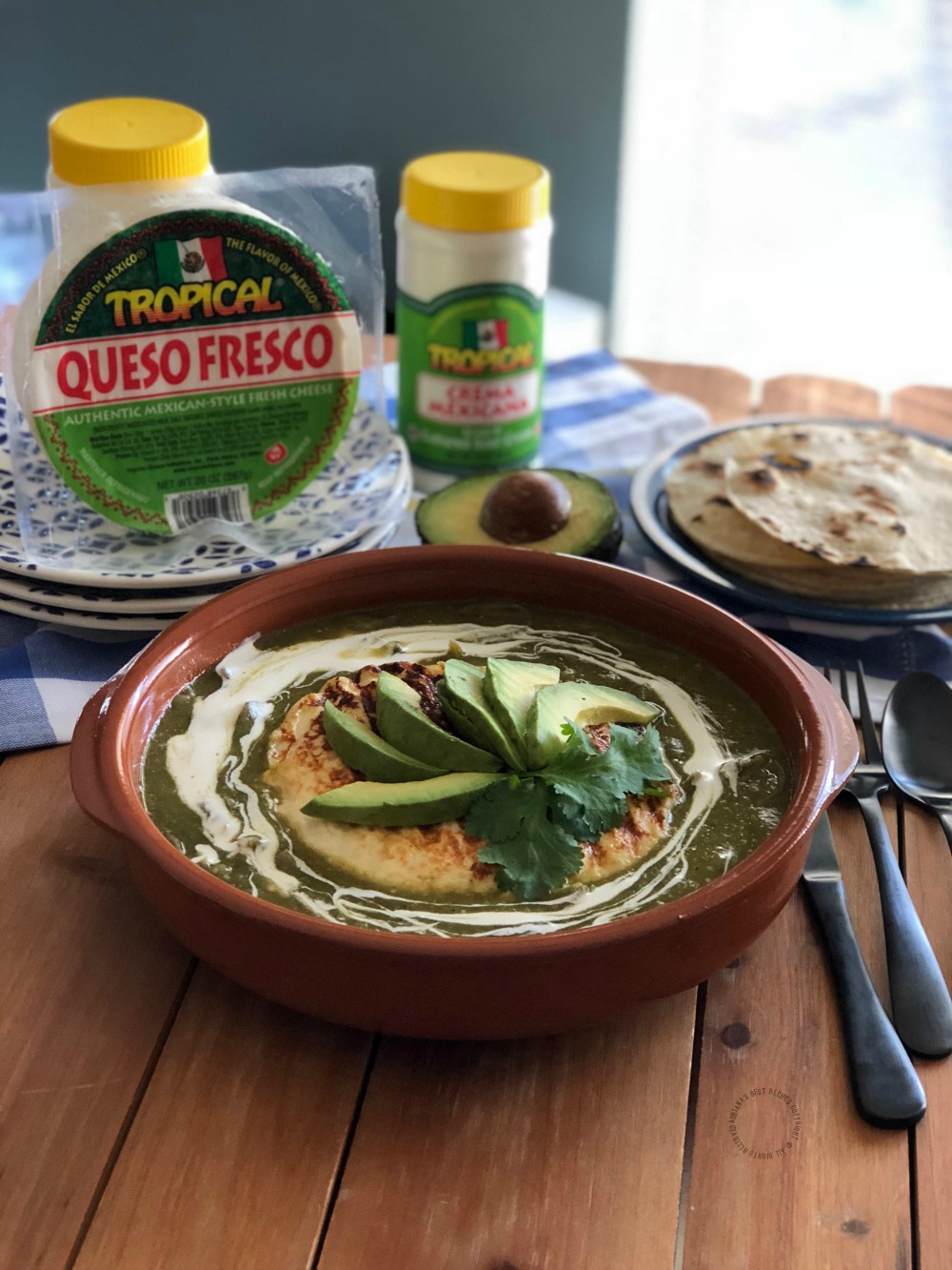 We love Tropical Queso Fresco Mexicano main ingredient to our grilled queso fresco appetizer
