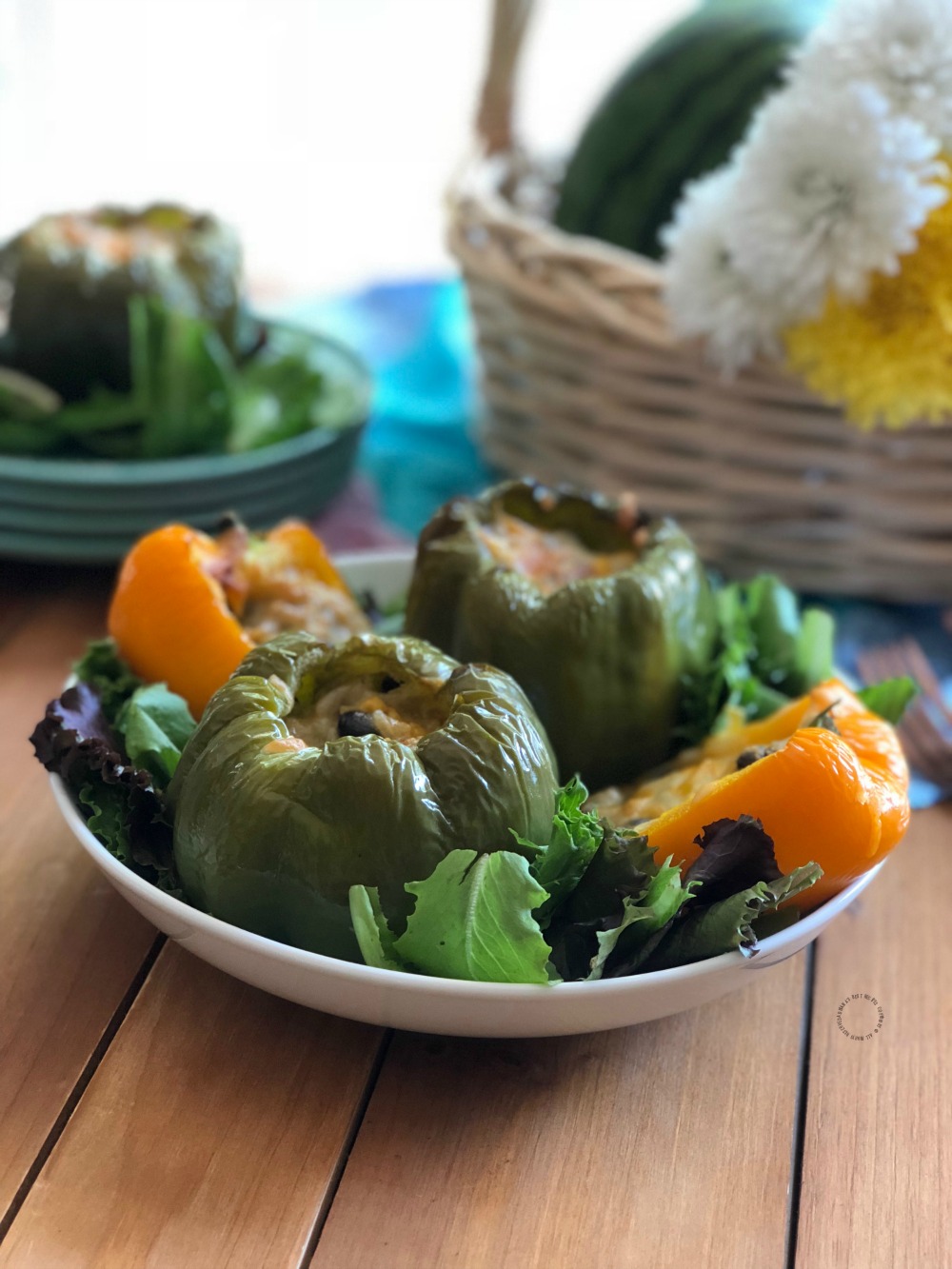 The Mexican Style Stuffed Florida Bell Peppers is ready in less than 30 minutes