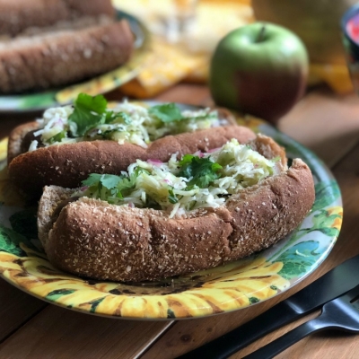 Festín de perros calientes vegetarianos