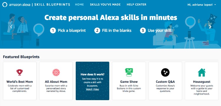 Alexa puede decir elogios personalizados para todos los integrantes de la familia