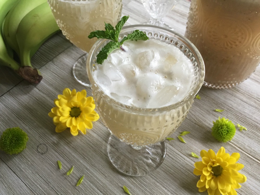 Agua Fresca de Banana o Plátano - Adriana's Best Recipes