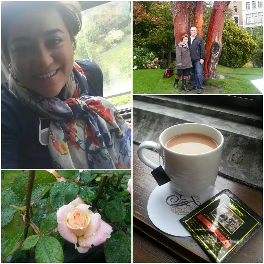 Before enjoying Tea Time at the main lounge we enjoy a cup in our own suite Before enjoying Tea Time at the main lounge we enjoy a cup in our own suite