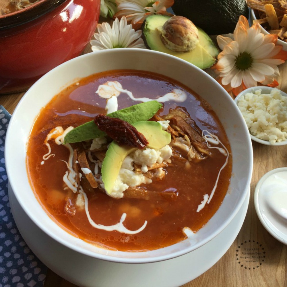 Caldo Tlalpeno a comforting midnight dish