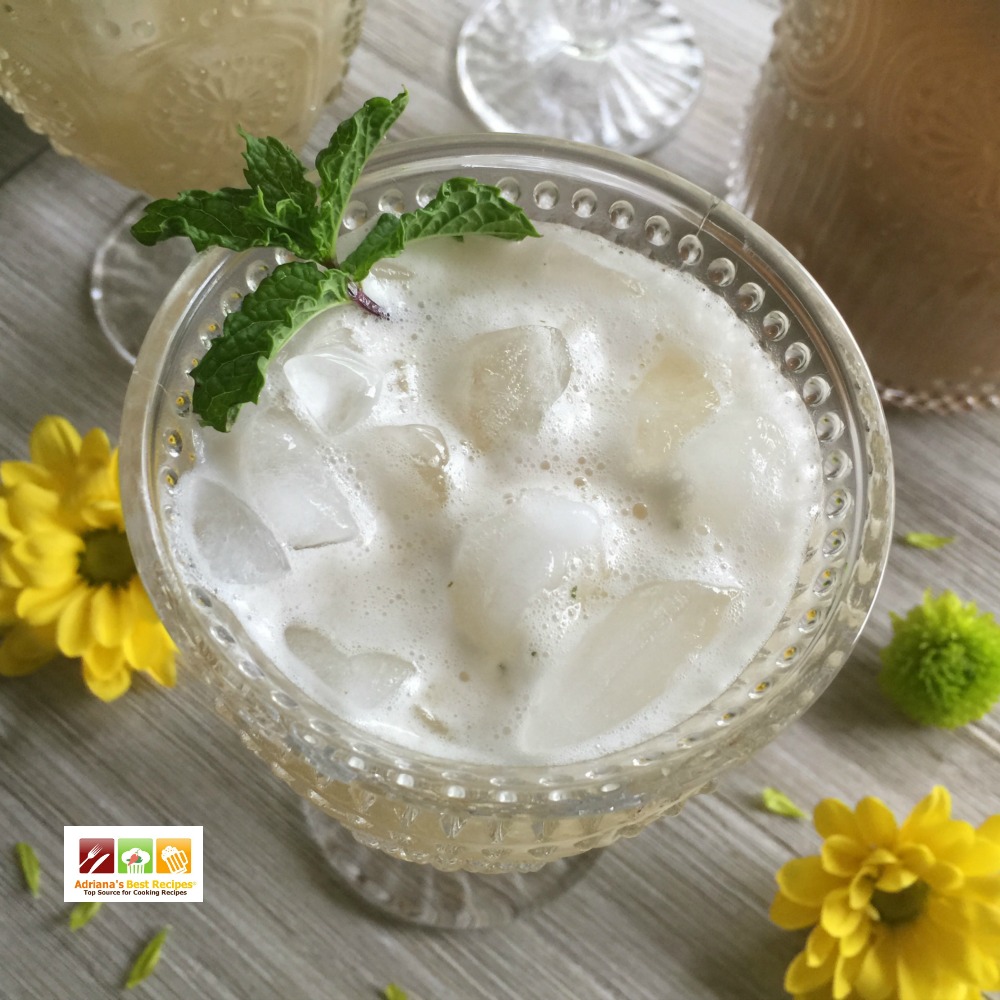 Enjoy Refreshing Banana Agua Fresca