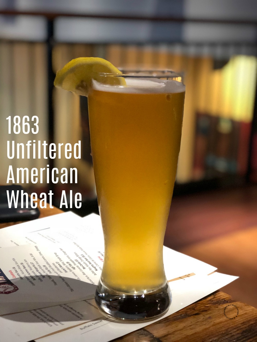 1863 Unfiltered American Wheat Ale