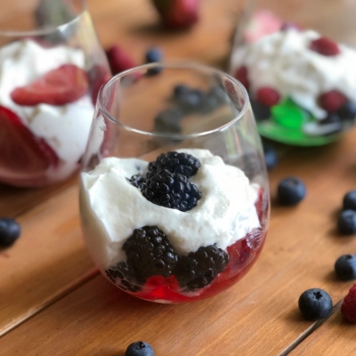 Postre de Gelatina con Fruta, FacilĆsimo