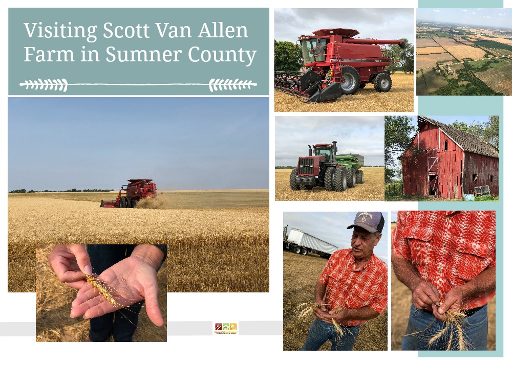 De visita en Scott Van Allen Farms