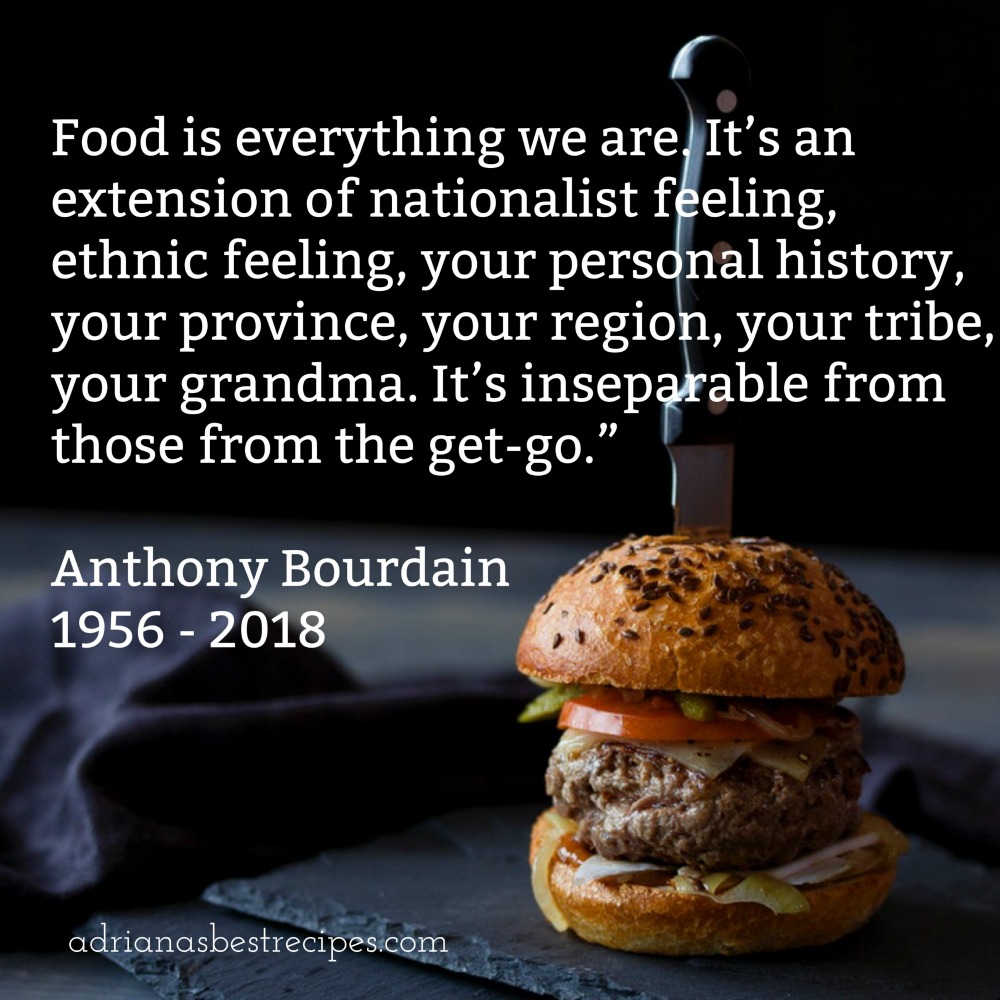 Tony Bourdain Quote