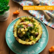 A habanero pineapple salsa for summertime meals. A sun-kissed recipe for a tropical touch.