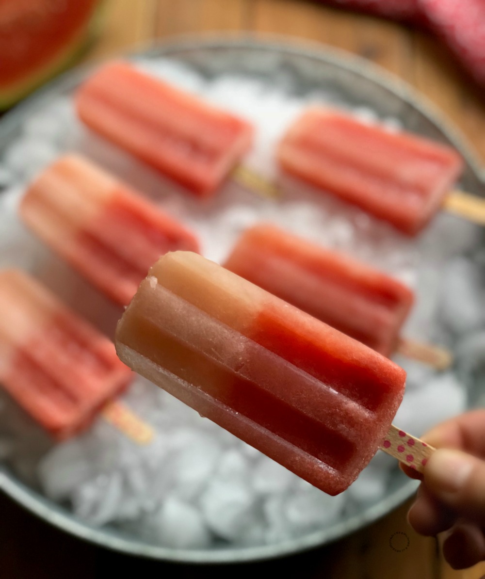 ¿Estás lista para probar las paletas de limonada de sandía?