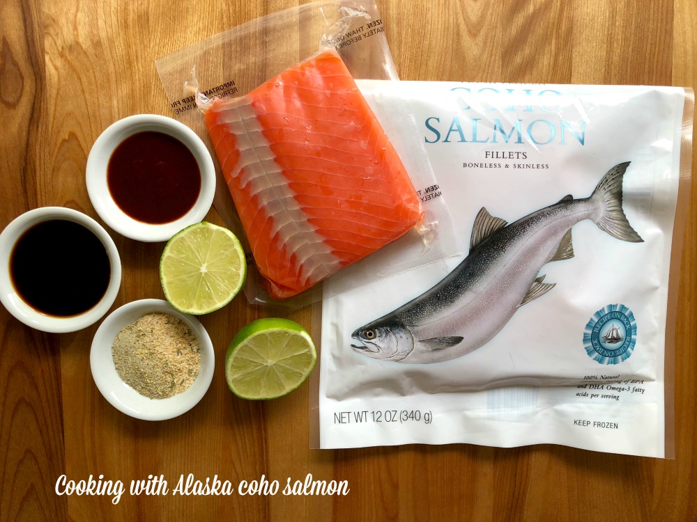 Cooking with Alaska coho salmon is easy and delicious