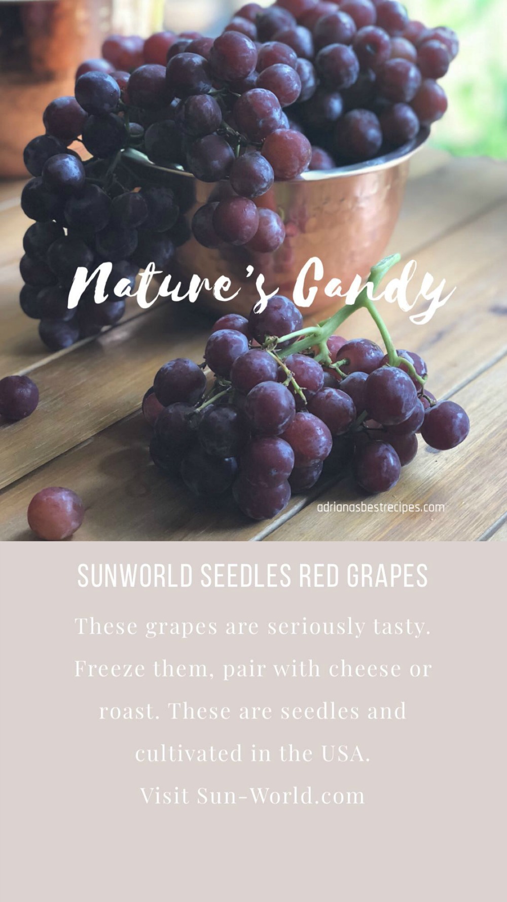 Grapes from SunWorld