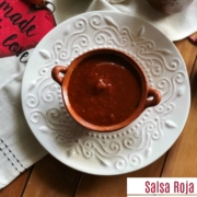 Salsa Roja Taquera auténtica hecha en casa