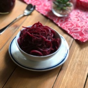Sweet and sour pickled beets to tantalize the tastebuds