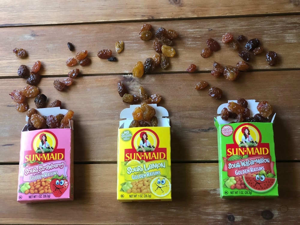 Sweet yummy raisins from Sun-Maid perfect addition to your lunchbox